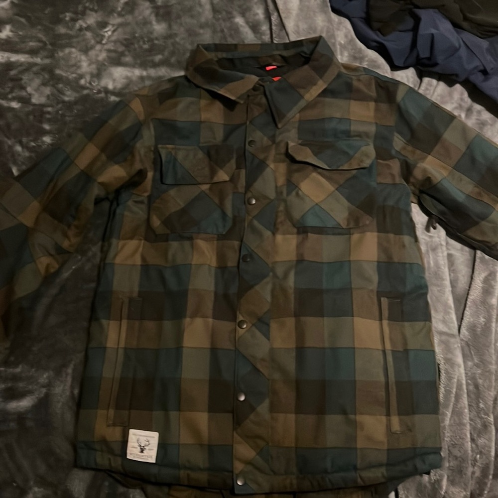 COPY - 686 Flannel Snowboarding jacket
